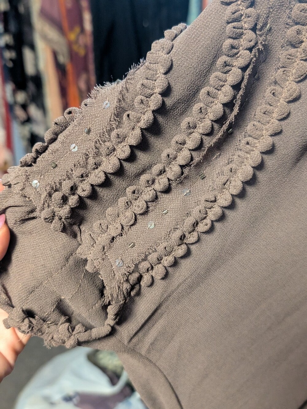 Beaded Beauty Dress EUC - Picture 10 of 11